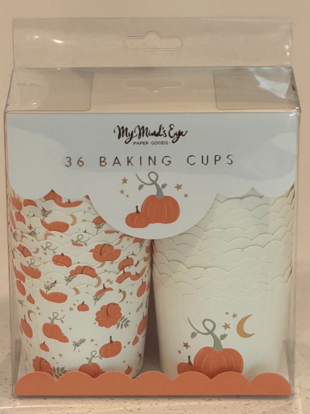 My Mind's Eye Baking Cups Pumpkin Halloween